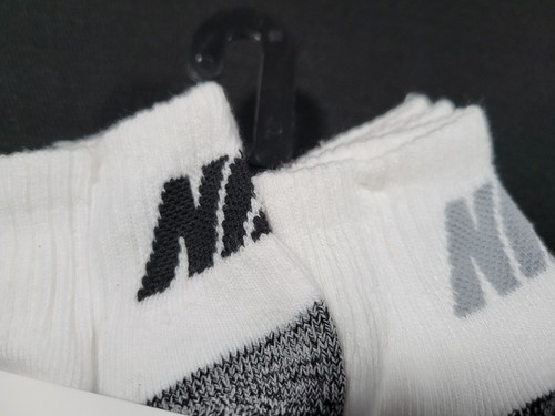 NIKE Brand Boys Socks Ankle -Cushioned Breathable Dri Fit 6 Pack SZ 7C-10C - Picture 5 of 9