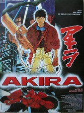 AKIRA Affiche Cinéma ROULEE 53x40 Movie Poster Manga Katsuhiro Ôtomo Retirage
