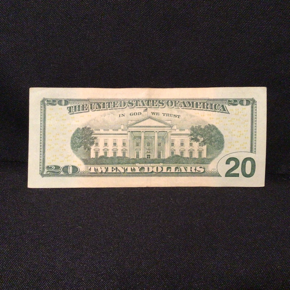 BIRTHDAY BILL SERIAL NUMBER $20 DOLLAR NOTE 08292003 August 29th 2003 (2017) - Image 2 of 4