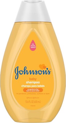 Johnson's Baby Shampoo, Tear-Free with Gentle Formula, 13.6 fl. oz