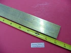 1/8" x 2" C360 BRASS FLAT BAR 14" long Solid .125" Mill Bar Stock H02