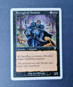 MTG Stronghold Assassin 7th NM