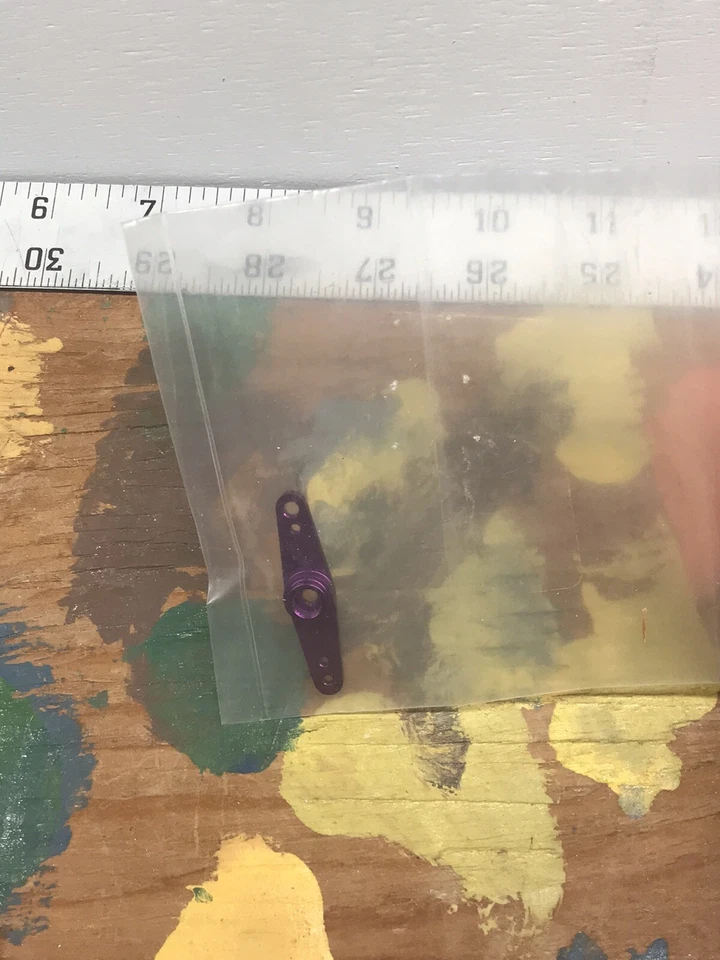 Dynamite DYN2567 Machined Aluminum Servo Arm: HRC Purple NewInPack USA Shipped - Image 3 of 4