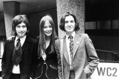 Ken Jones and Ronnie Lane of The Small Faces 7th October 1969 Old Photo