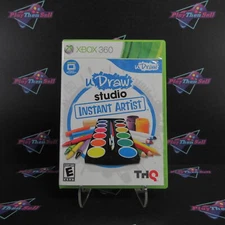 Refurbished uDraw Studio Instant Artist Xbox 360 Software Only Complete  - Exc..