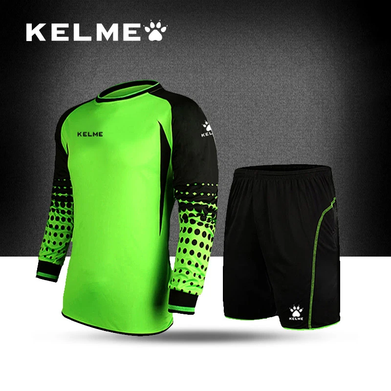 Long Sleeve Soccer Shirt Football Goalkeeper Jersey Design Custom Soccer Goalie  Jersey