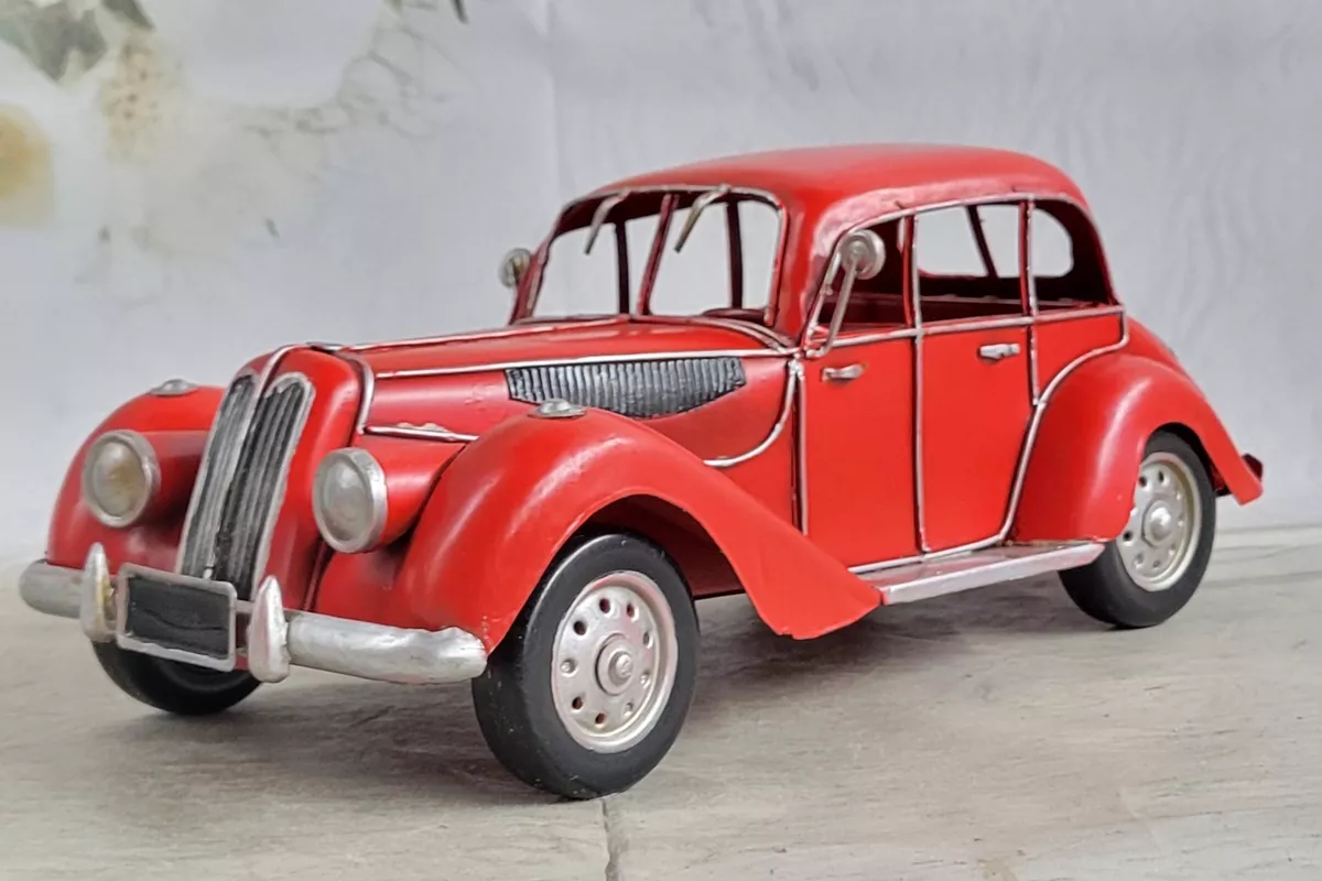 Handmade tin model cars sales