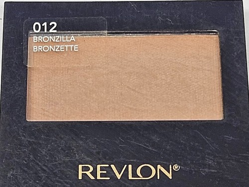 Revlon Bronzer w Brush Pressed Powder Color Compact Sealed Shade 012 Bronzilla - Picture 2 of 3