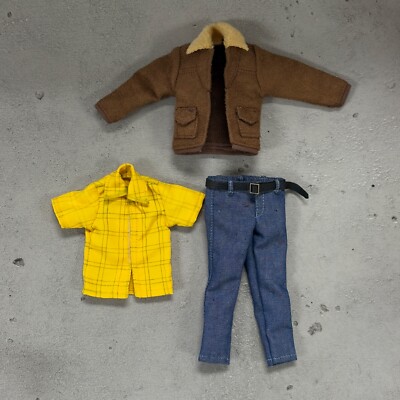 PB-WOL-SET: Animated X-Men Wolverine Logan Civilian Outfit for 6'' Muscular Body