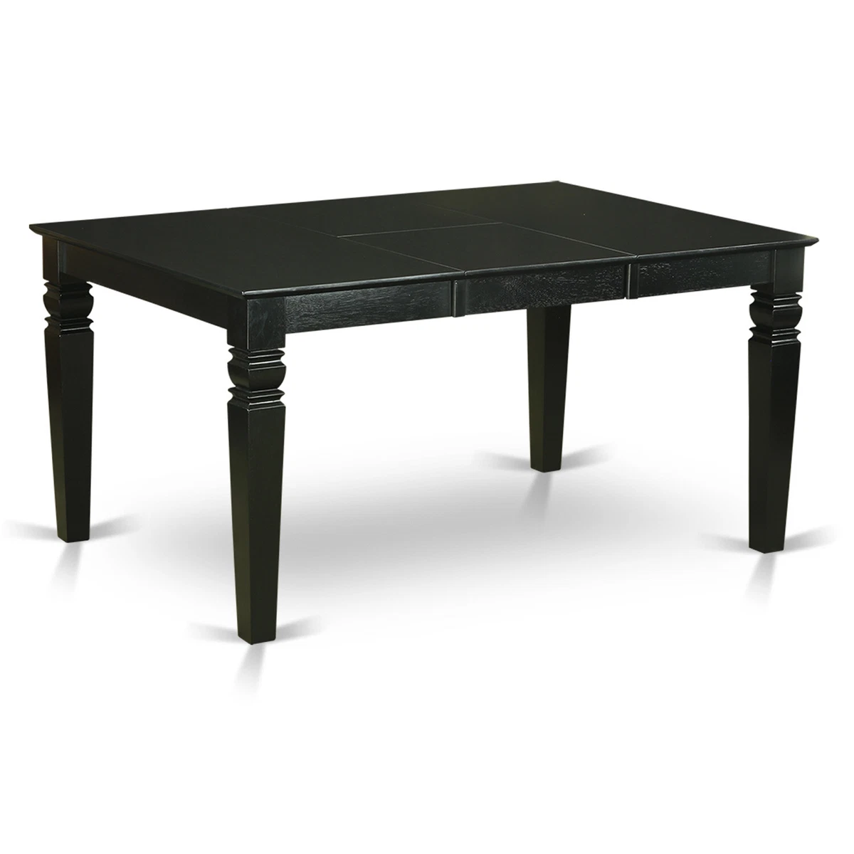 Pottery barn black dining table sale