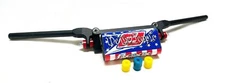 Fasst Co Flexx 14 Degree Quad Low Handlebars Bars USA Flag Pad Can Am DS 450