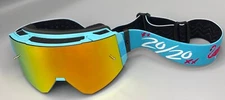 20/20 Mx Goggles Ocular Magnetic Motocross Goggle Blue Flamingo  