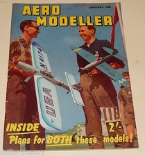 AERO MODELLER January 1961 Plans : SOPWITH Triplane CLERGET + BANBOY + STUKA