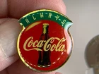 Coca-Cola Always Logo Vintage Tack Pin T-2339