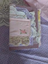 Grunge Junk Journal | Handmade Mixed Media Book | Antique Paper, Collage, Tags