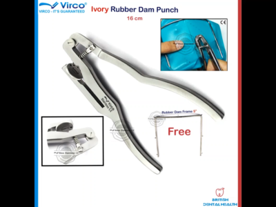 Kit Instruments Dentaires Ainsworth - Punch Forceps & Clamps - 2 Cadres - Neuf - Fabriqué Au Pakistan