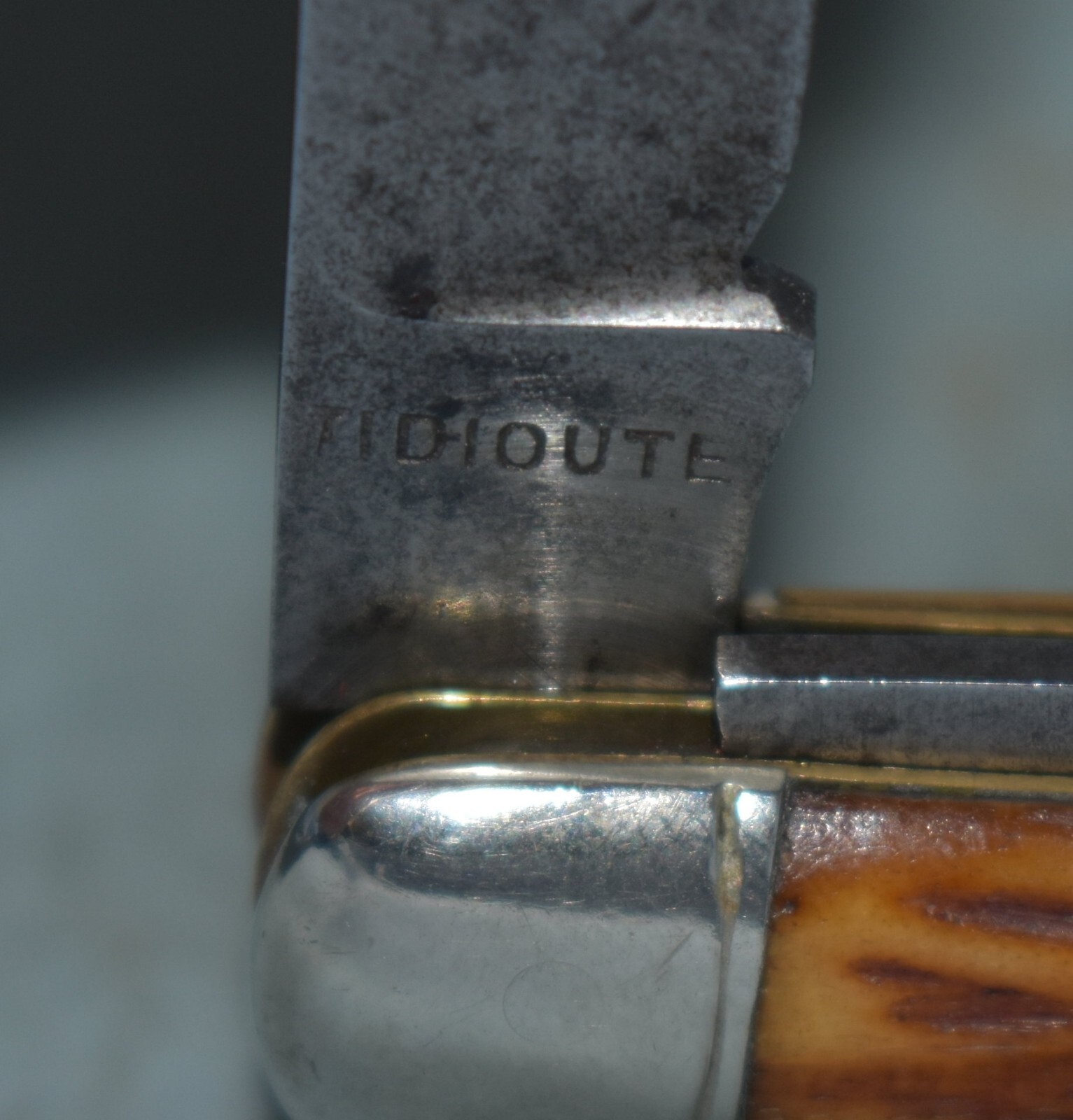 RARE VINTAGE UNION RAZOR TIDIOUTE PA. BONE DOCTOR'S KNIFE 190209 NO