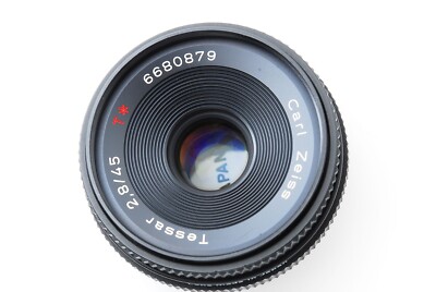 CONTAX Carl Zeiss Tessar 45mm F/2.8 AEJ MF Lens For C/Y CONTAX Carl Zeiss Tessar 45mm F/2.8 AEJ MF Lens For C/Y