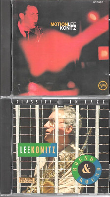 Lee Konitz - 2 CD's: ''MOTION'' 1986 - Germany & ''ROUND & ROUND'' 1989 - Germany