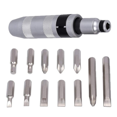 13Pcs/set Hand Manual Reversible Impact Driver Set Impact Hammer  Screwdriver UK