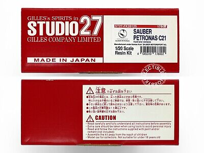 Studio27 1/20 Sauber Petronas C21 Year End Version Studio27 1/20 Sauber Petronas C21 Year End Version