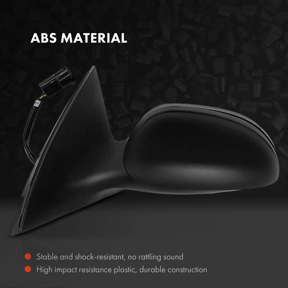 Espelho elétrico esquerdo texturizado aquecido para Ford Taurus 2000-2007 Mercury Sable - Imagem 3 de 4