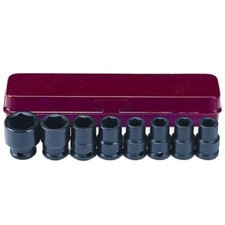 DOUILLES A CHOC COURTES 3/8 SAE, POUCES, IMPERIALES