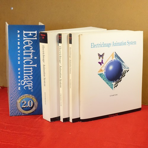 Vintage Electric Image Animation System Software & Manuals V2.8 1996 Tutorial - Afbeelding 5 van 10