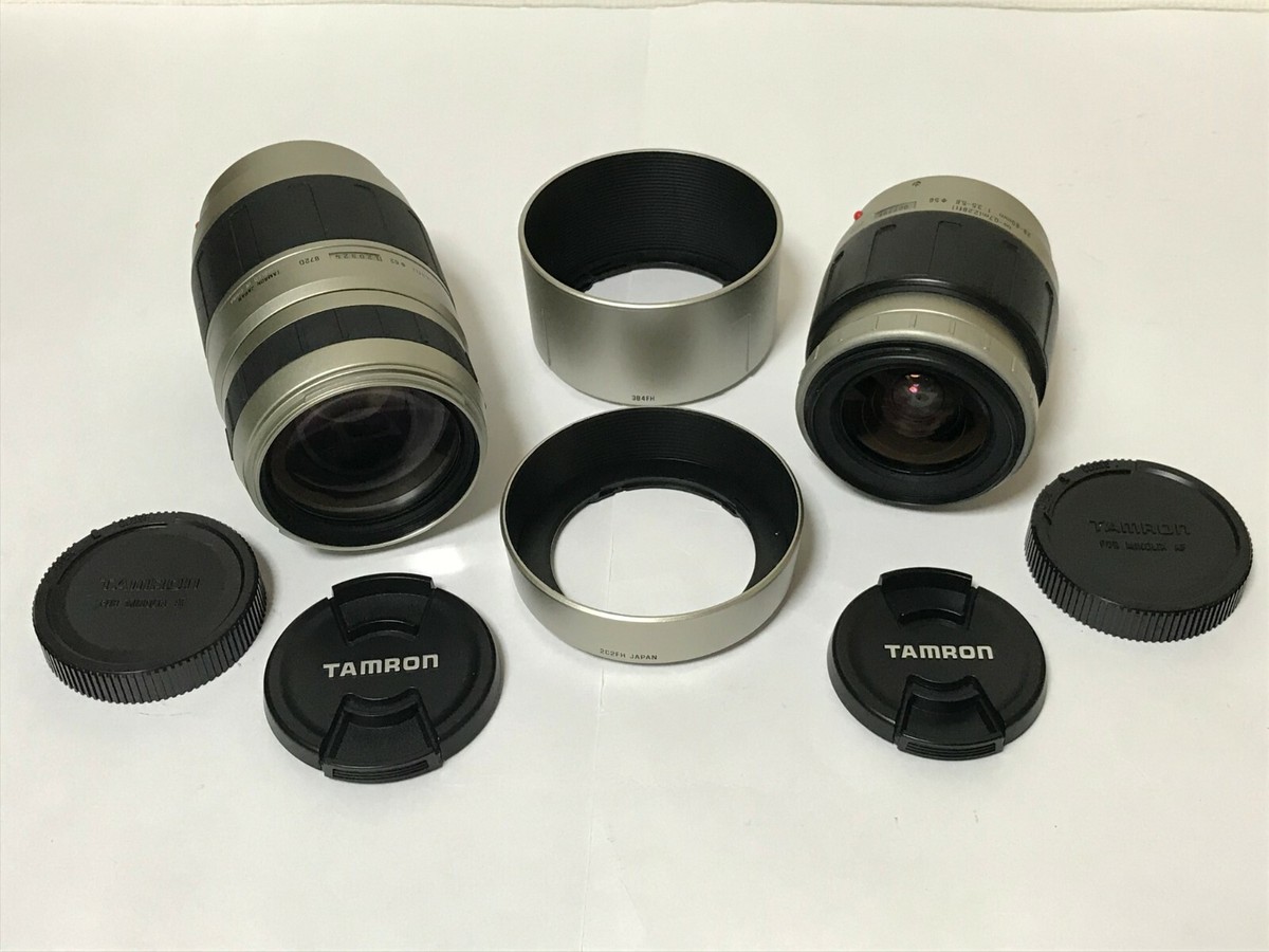Top Mint] TAMRON 28-80mm f3.5-5.6 & 75-300mm f4.5-5.6LD AF LENSES