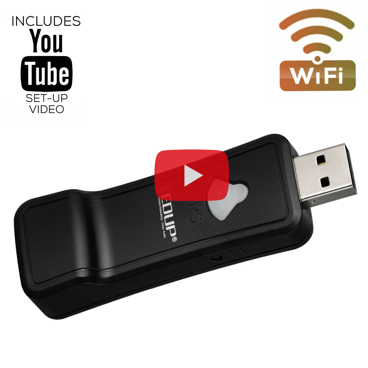 🔥Wireless Wi-fi Stick USB Lan Wifi Adapter For ANY Smart Sony, Panasonic.  LG TV