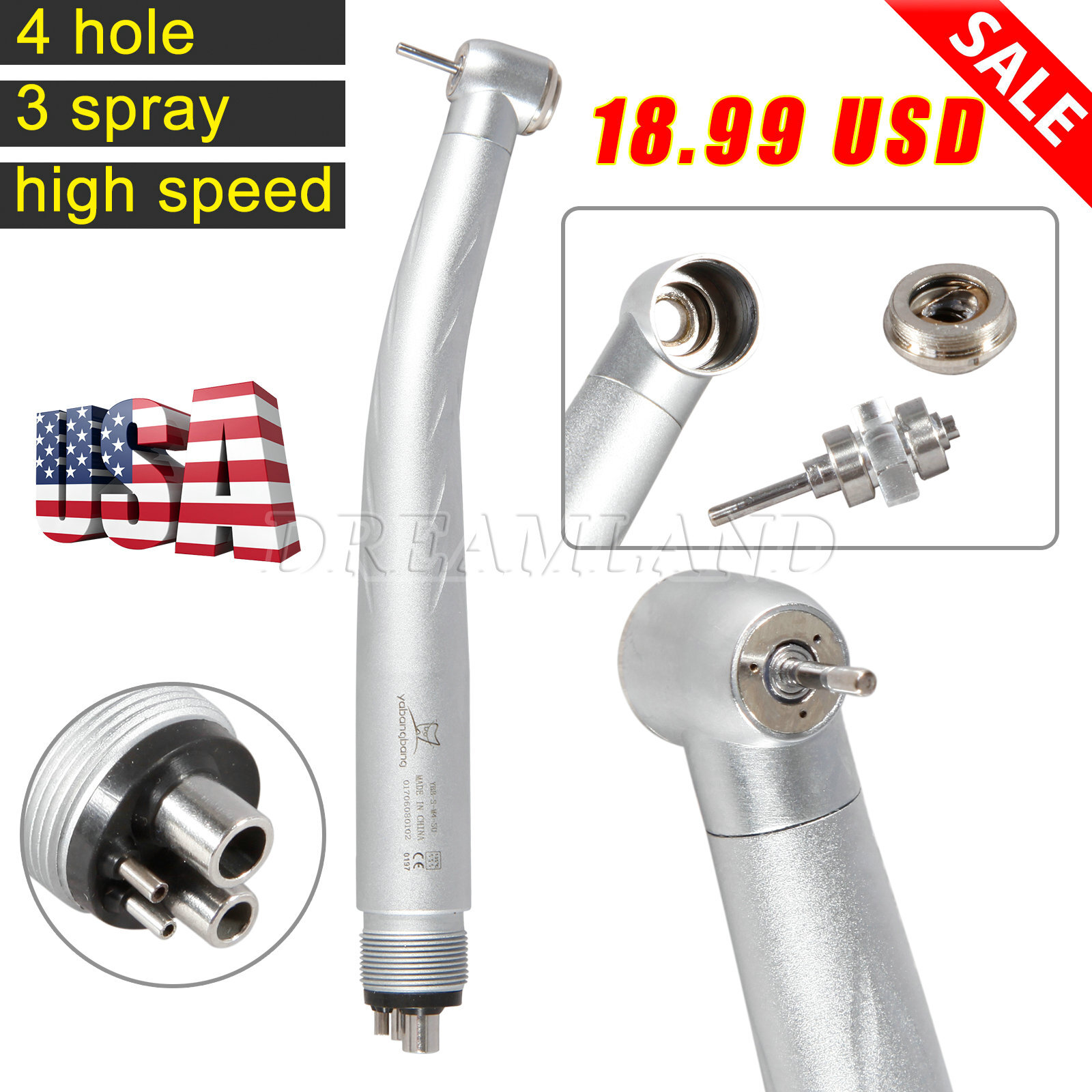 Handpiece Nsk 10 Pack High Speed Dental Handpiece Turbine - 4 - Foto 8