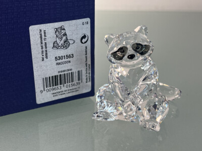 Swarovski Figurine 5301563 Raccoon 5.6cm. Original packaging