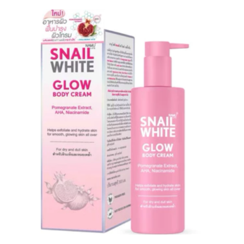 Snail White Glow Body Cream Youth Repair Smooth Bright Skin Lotion 300 ml x 2 - Picture 2 of 6