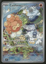 SV08: Surging Sparks #195/191 Castform Sunny Form Holo