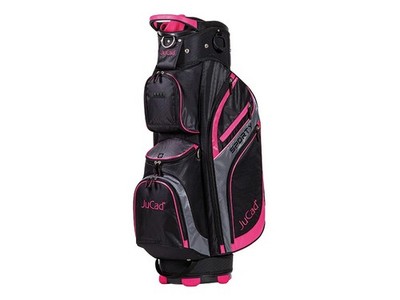 JuCad   Cartbag Sporty schwarz/pink 20% Rabatt NEU VK 249,-