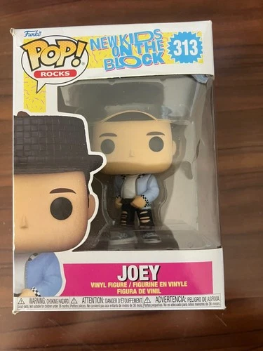 Funko POP! Rocks New Kids On The Block JOEY MCINTYRE #313 with Box Protector
