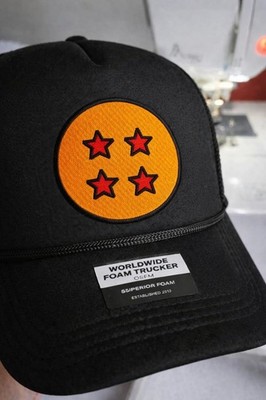 Trucker hat 4 estrellas Bordada  DRAGON BALL Z
