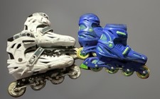 Two Pairs Used RollerBlades