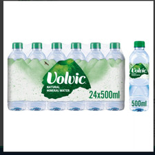 Volvic Natural Mineral Water 24x500ml || Free delivery