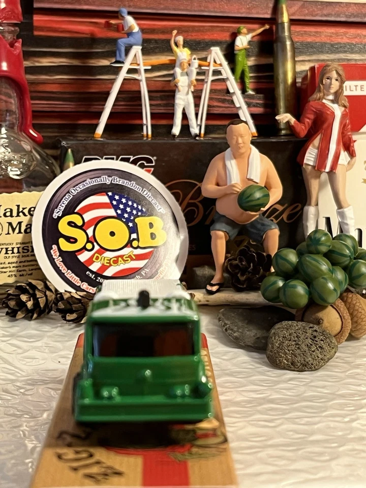 Maisto 2006 Denver Pumper Green Diecast Tonka Fire Dept Truck 1:64 USED EX Cond - Image 3 of 4