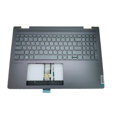 New For Lenovo Yoga 7 2-IN-1 16IML9 83DL Palmrest Backlit Keyboard 5CB1N95158