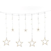 Konstsmide Weihnachtsbeleuchtung Led Lichtervorhang Kleine/GroßE Sterne