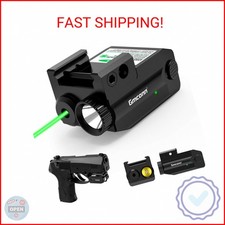 Gmconn Pistol Green Red Laser Light Combo for Pistols Gun Flashlight with Stro