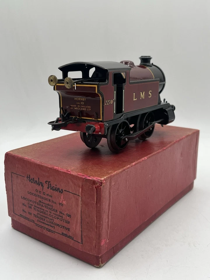 Hornby Trains 41020 Locomotive à Inversion 101 Tank LMS 2270 O Gauge Clockwork - Photo 3/4