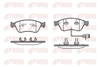 Remsa Bremsbelagsatz Scheibenbremse 1056.12 FüR VW Audi Phaeton 3D1 3D2 3D3 3D4