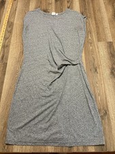 Gap Dress, Women's Size Medium, Gray, Sleeveless, Twist Side Front