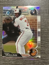 2019 Bowman Chrome - Rookie Image Variation SP Cedric Mullins #29 White Jersey 