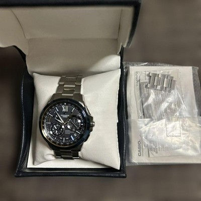 CASIO OCEANUS OCW-G1000 GPS Hybrid Solar Titanium Boxed Serviced by Casio 2026