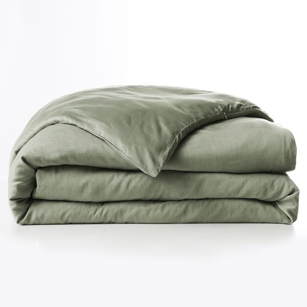 Housse de couette 240x260 Lyocell Thym pour des nuits de douceur
