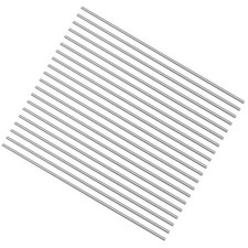 20pcs Round Rod 1.5mm Diameter 100mm HSS Lathe Bar Stock DIY Craft Tool
